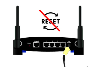 Can't Reset the Router