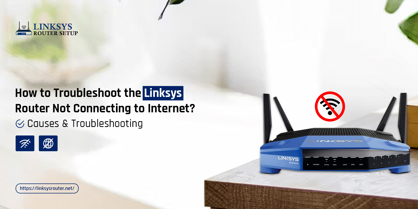 Linksys Router Not Connecting to Internet